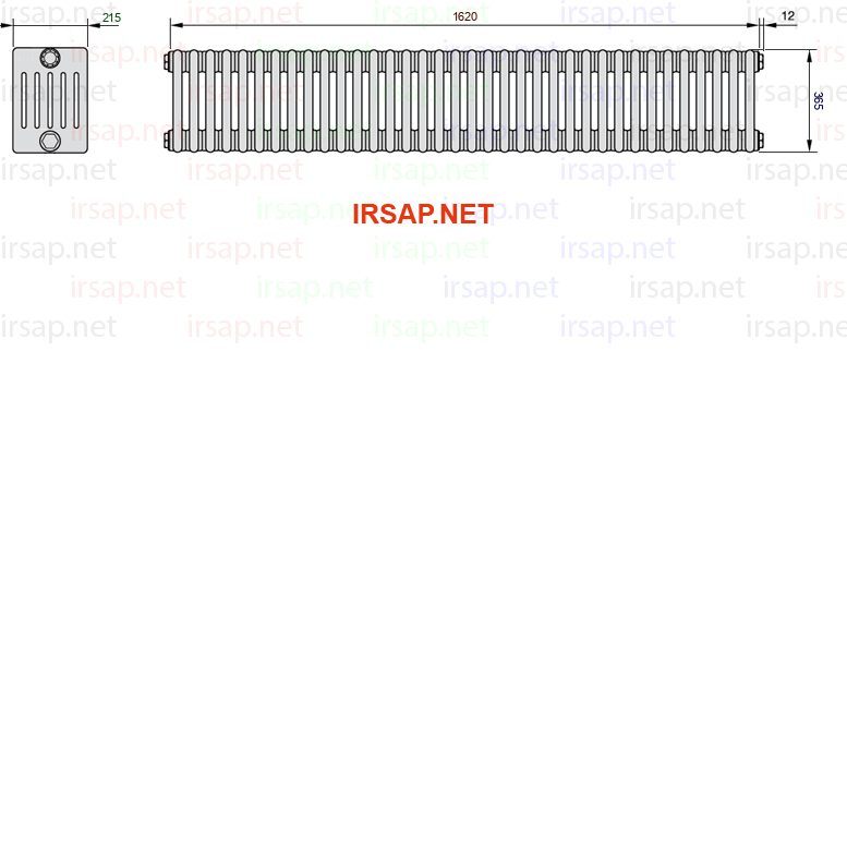 Радиатор IRSAP Tesi 60365/36 T22 CL 01